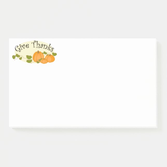 Thanksgiving Post-it-Notes Post-it Notes (Front)