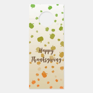 Thanksgiving Pumpkins Door Hanger