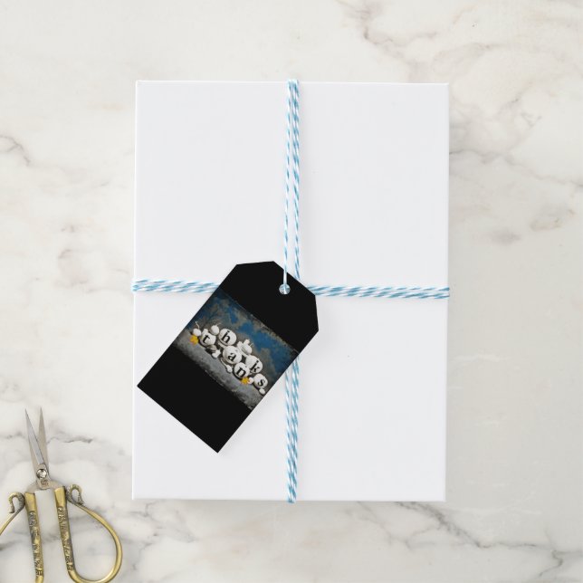 THANKSGiving Pumpkins Gift Tags (With Twine)