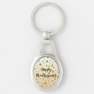 Thanksgiving Pumpkins Keychain
