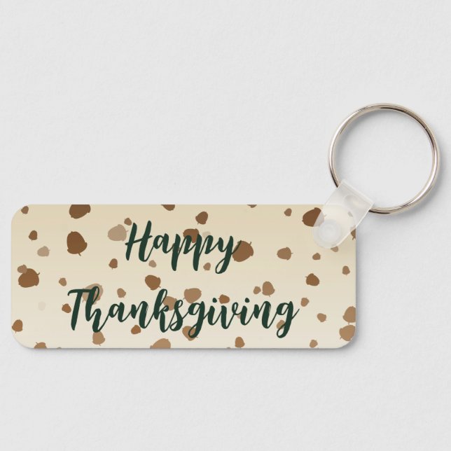 Thanksgiving - Pumpkins Keychain (Front)