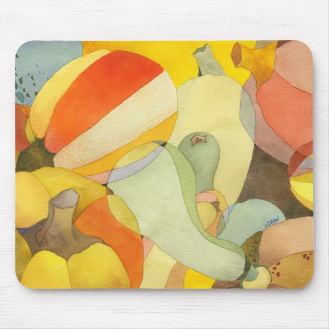 Thanksgiving Pumpkins Mouse Pad (Front)
