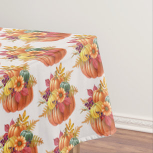 Thanksgiving Pumpkins Tablecloth