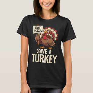 Thanksgiving Quiz Math Pumpkin Pie Turkeys Teacher T-Shirt