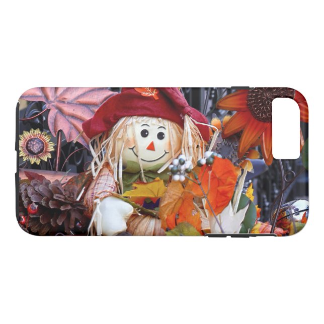 Thanksgiving Rag Doll Amongst Autumn Harvest Scene Case-Mate iPhone Case (Back (Horizontal))