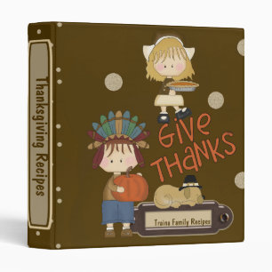 Thanksgiving Recipe Binder