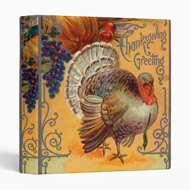 Thanksgiving Recipe Binder (Front/Spine)
