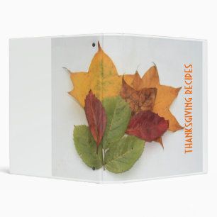 THANKSGIVING RECIPES BINDER