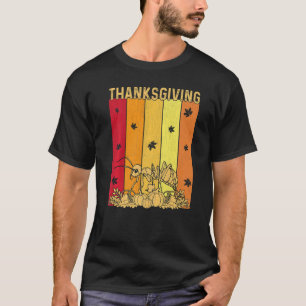 Thanksgiving Retro Ant Matching Family Pyjamas  T-Shirt