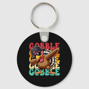 Thanksgiving Shirt For Boys Kids Toddler Pilgrim T Keychain