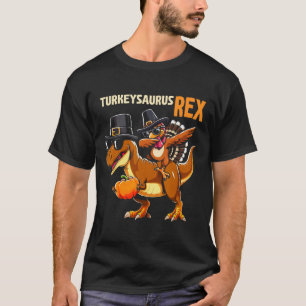 Thanksgiving Shirt For Kids Turkeysaurus Rex Dinos
