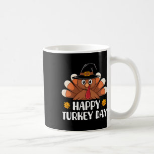 Thanksgiving Shirts For Kids Boys Toddler Happy Tu Coffee Mug
