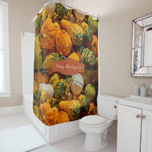 Thanksgiving Shower Curtain