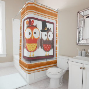 Thanksgiving Shower Curtain