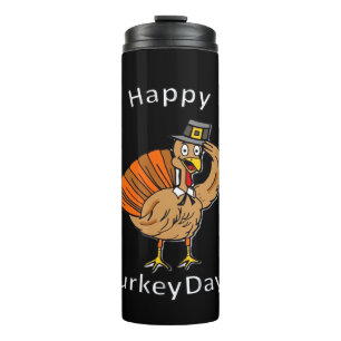 Thanksgiving (Style 2) Oversized T-Shirt Thermal Tumbler