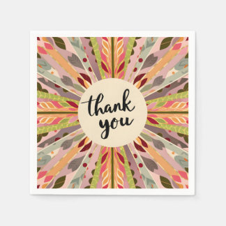 thanksgiving thank you  napkin