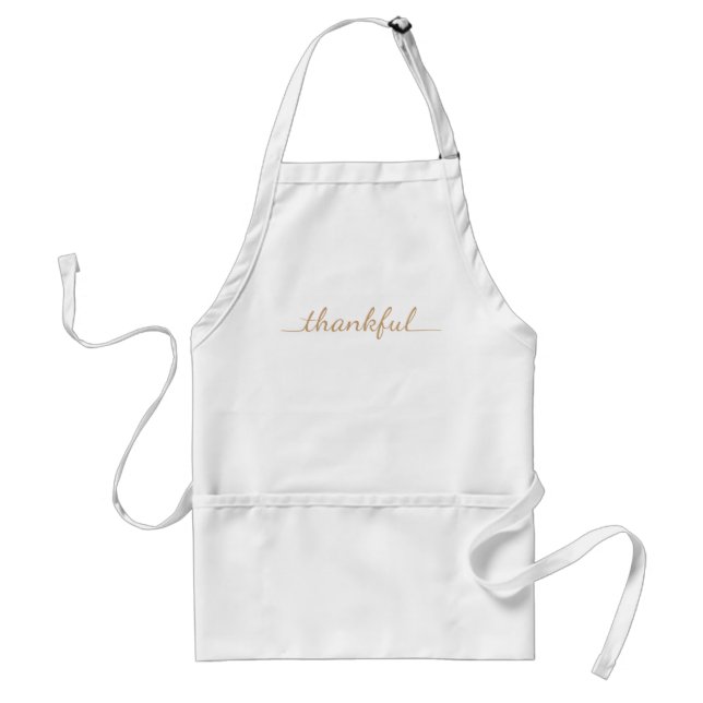 Thanksgiving Thankful apron (Front)