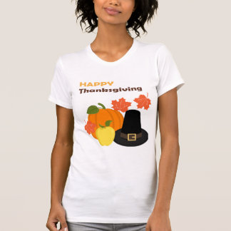 Thanksgiving theme design elements T-Shirt