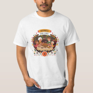 Thanksgiving-Themed Artwork for Holiday Lovers T-Shirt