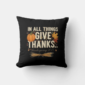 Thanksgiving throw pillow
