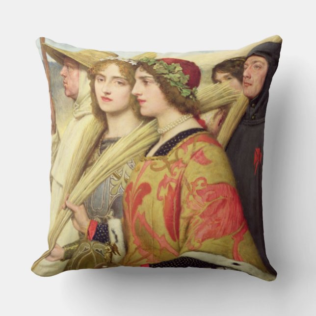Thanksgiving Throw Pillow (Front)