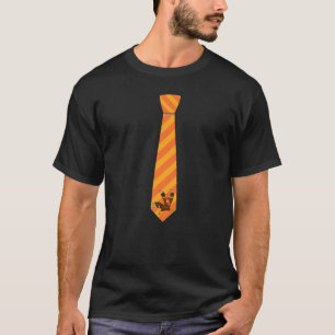 thanksgiving tie with a turkey for family dinner T-Shirt