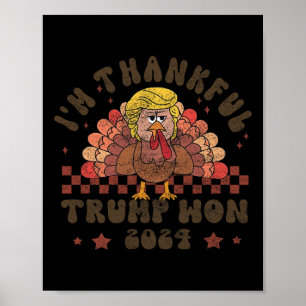 Thanksgiving Trump Make Thanksgiving Great Again F Poster