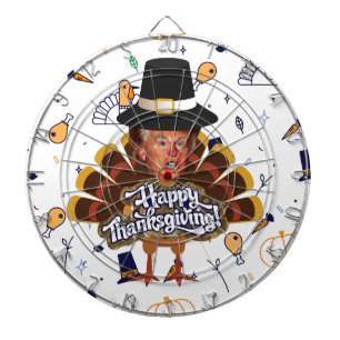 "thanksgiving trump turkey dartboard