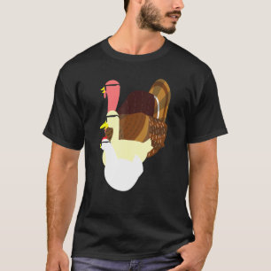 Thanksgiving Turducken Turkey Duck Chicken T-Shirt
