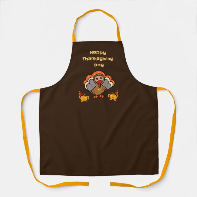 Thanksgiving turkey apron (Front)