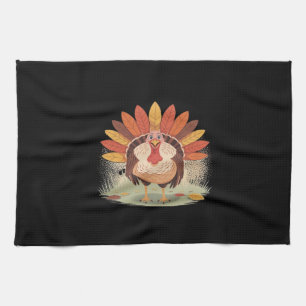 Thanksgiving Turkey – Autumn Holiday Classic Class Kitchen Towel