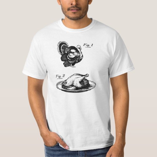 Thanksgiving Turkey Before and After T-Shirt