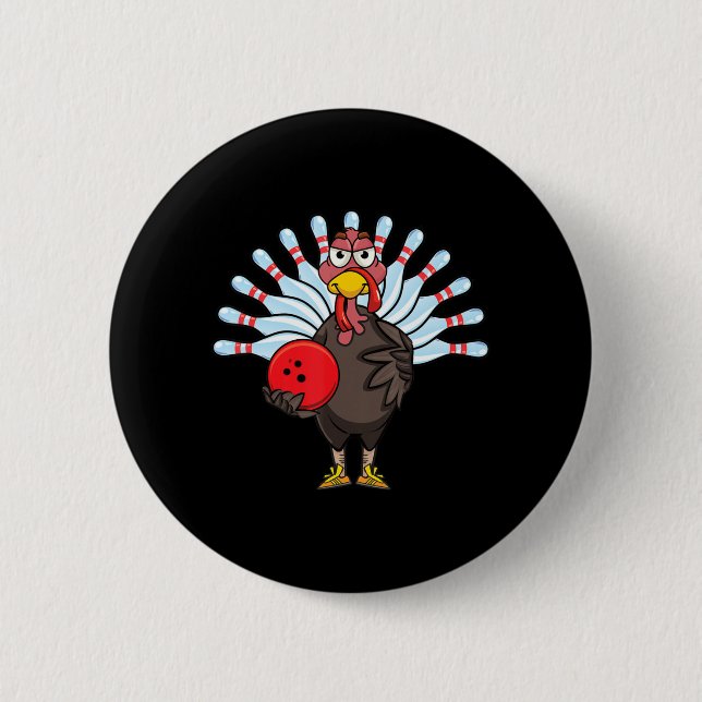 Thanksgiving Turkey Bowling Pin Matching Team Gift (Front)
