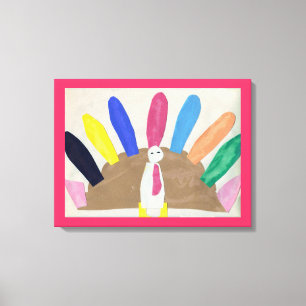 Thanksgiving Turkey Canvas Print