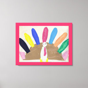 Thanksgiving Turkey Canvas Print