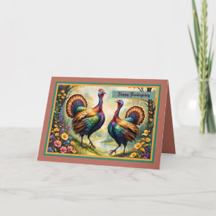 Thanksgiving Turkey Card
