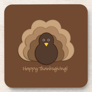 Thanksgiving turkey coaster