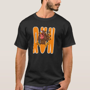 Thanksgiving Turkey Costume Turkey Trot Running 5K T-Shirt