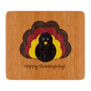 Thanksgiving turkey cutting board
