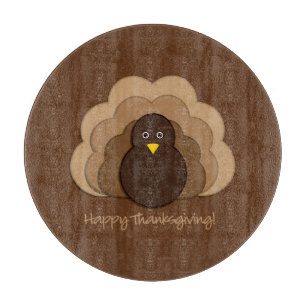 Thanksgiving turkey cutting board