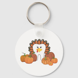Thanksgiving Turkey Dental Dentist Teeth  Keychain