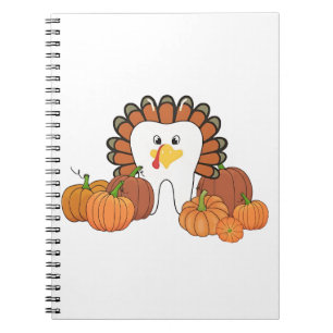 Thanksgiving Turkey Dental Dentist Teeth  Notebook