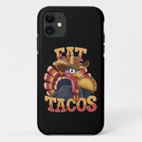 Thanksgiving Turkey Eat Tacos  Funny Mexican 