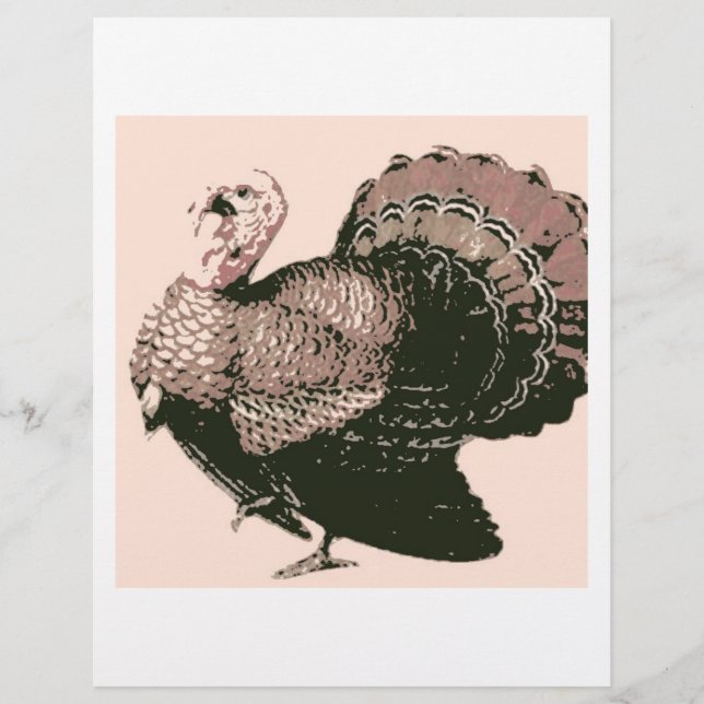 Thanksgiving Turkey Flyer (Front)