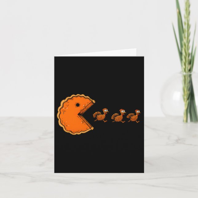 Thanksgiving Turkey For Card (Front)