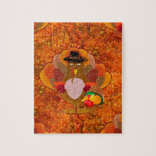 thanksgiving turkey jigsaw puzzle