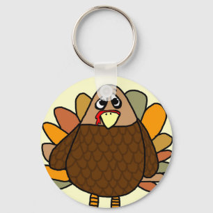 Thanksgiving Turkey Keychain