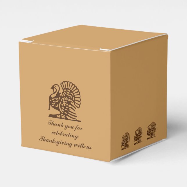 "Thanksgiving Turkey" Leftover Box (Front Side)