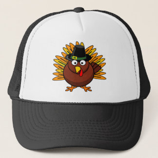 Thanksgiving Turkey Logo Create a Holiday Gift Trucker Hat
