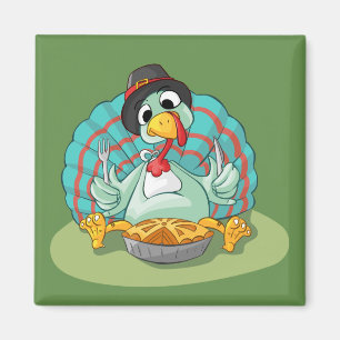 Thanksgiving Turkey Magnet